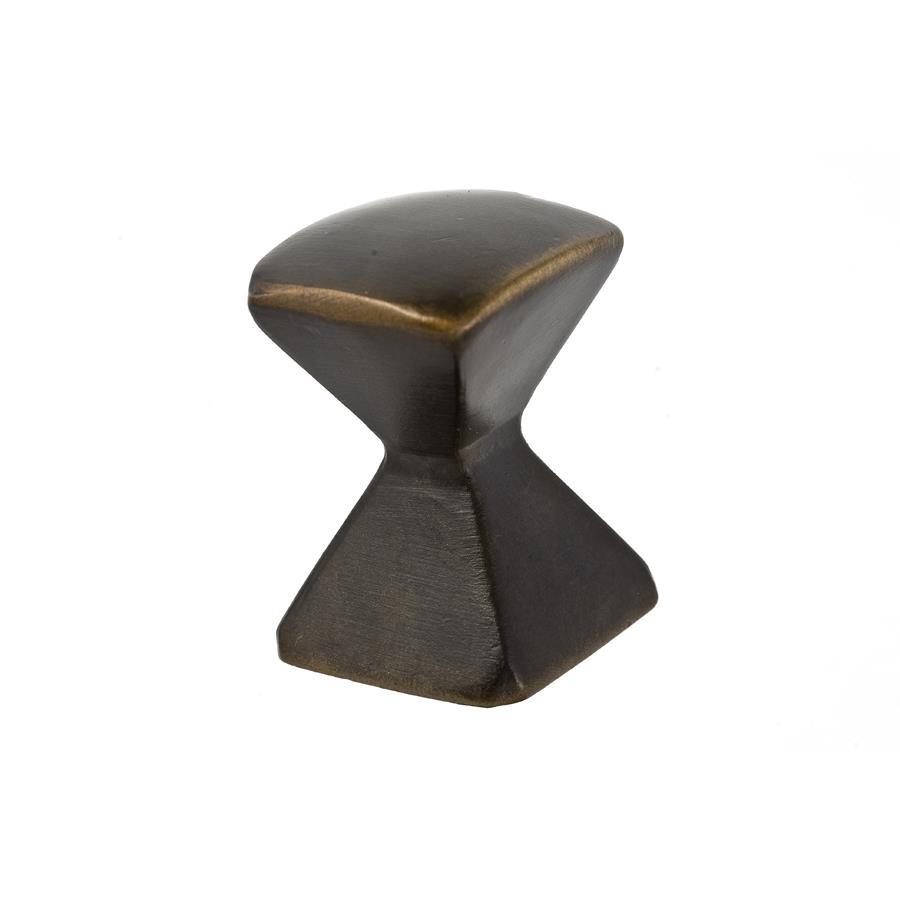 DuVerre DVFC34-ORB Forged 2 Med Square Knob 7/8 Inch - Oil Rubbed Bronze